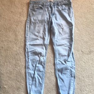 Forever 21 light wash jeans